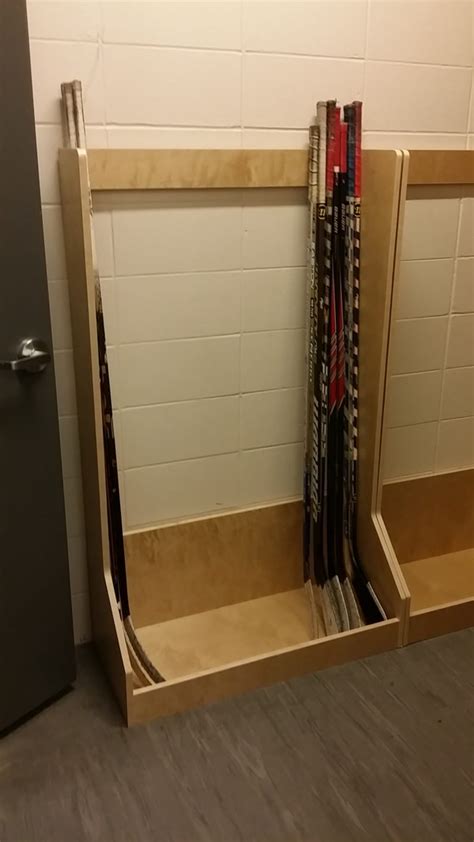 Hockey Stick Racks Will Keep Your Locker Rooms Organized