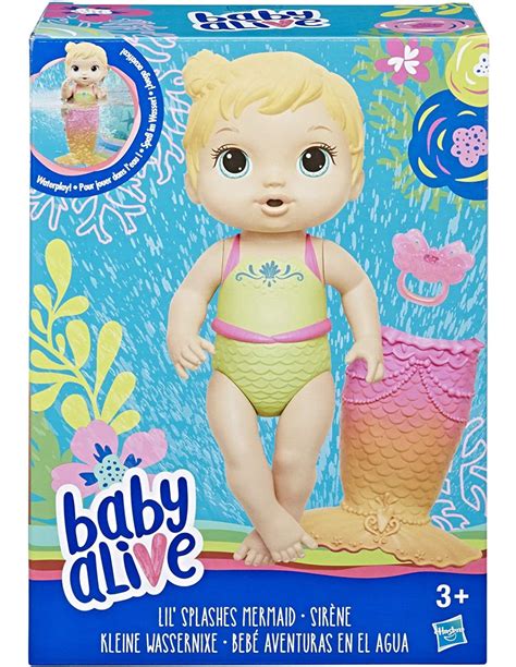 Baby Alive Doll Blonde Mermaid Hasbro Futurartshop