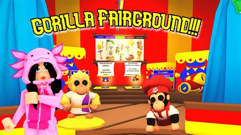 New Gorilla Fairground Update In Adopt Me Youtube