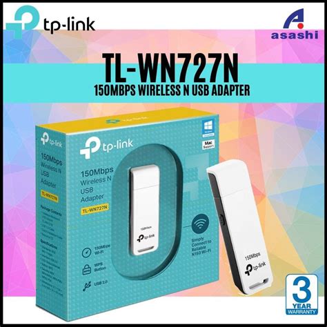 The best experience for video streaming or internet calls. TP-LINK TL-WN727N USB Wireless N150 WiFi Adapter Receiver ...