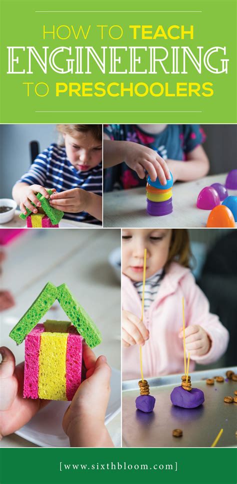 How To Teach Engineering To Preschoolers In 2020 With Images Stem