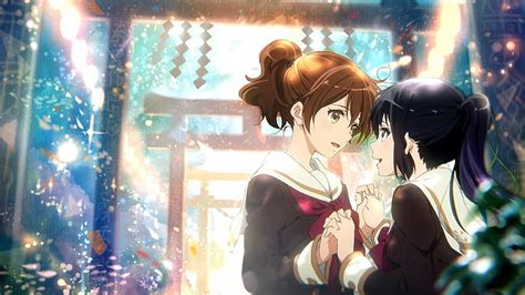 hd wallpaper anime sound euphonium kumiko oumae reina kousaka wallpaper flare