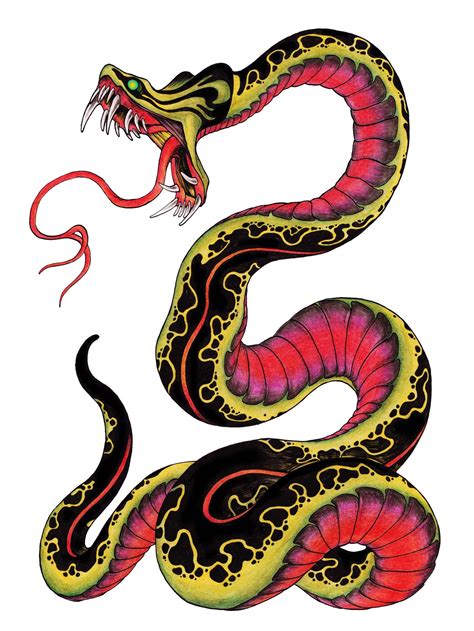Snake Tattoo Design By Burke5 On Deviantart Snake Tattoo Design