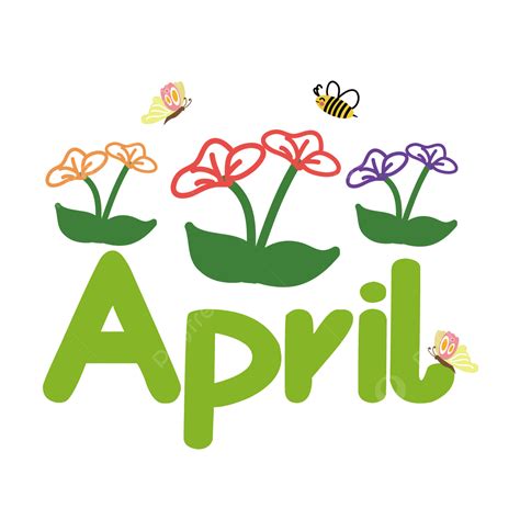 Gambar Tongkat Bunga Dan Lebah April Clipart Svg Bunga Bunga Lebah