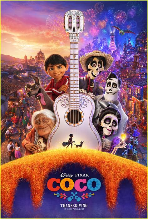 Disneypixar Releases Cute New Coco Poster Photo 3955753 Coco Photos Just Jared