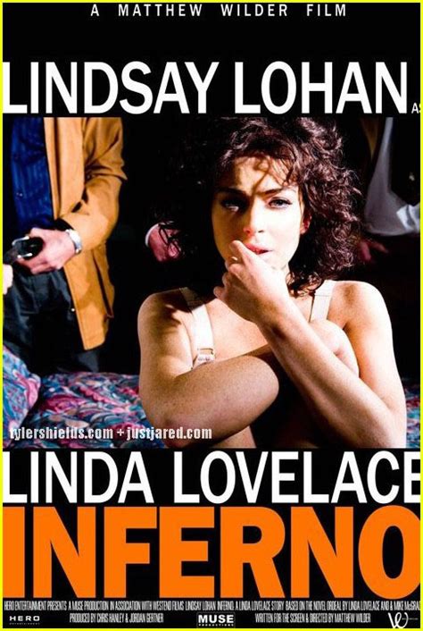 Lindsay Lohan As Porn Star Linda Lovelace Inferno Poster Photos