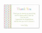 Thank You Card For Baby Shower Host Pictures
