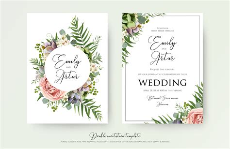 Wedding Invitation Card Template Cdr Best Design Idea