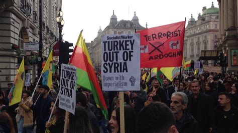 Turkish Kurds Demonstration Youtube