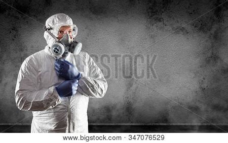 Man Wearing Hazmat Image Photo Free Trial Bigstock
