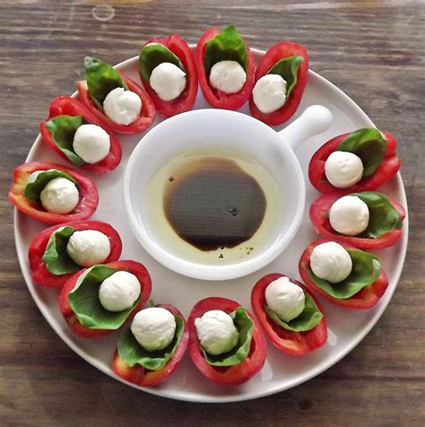 Caprese Salad Presentation For A Perfect Party
