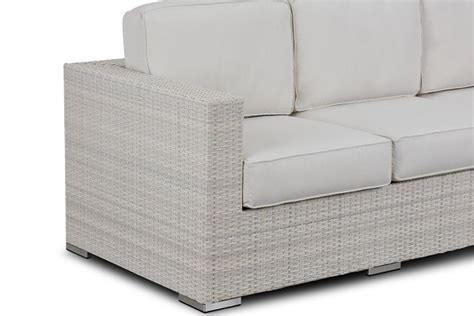 Biscayne White Sofa