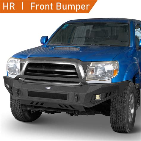 Tacoma Front Bumper Full Width Front Bumper Wwinch Plate For 2005 2011