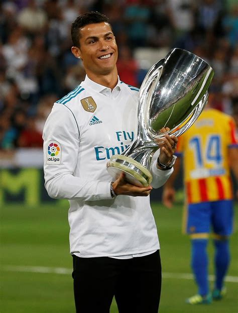 Cristiano Ronaldo Real Madrid Trofeos Supercopa De España Supercopa