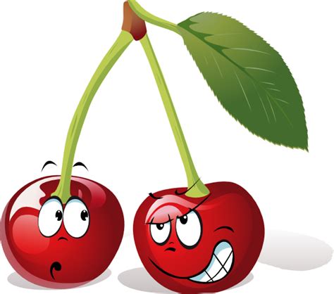 Cartoon Cherry Fruit Clip Art At Vector Clip Art Online