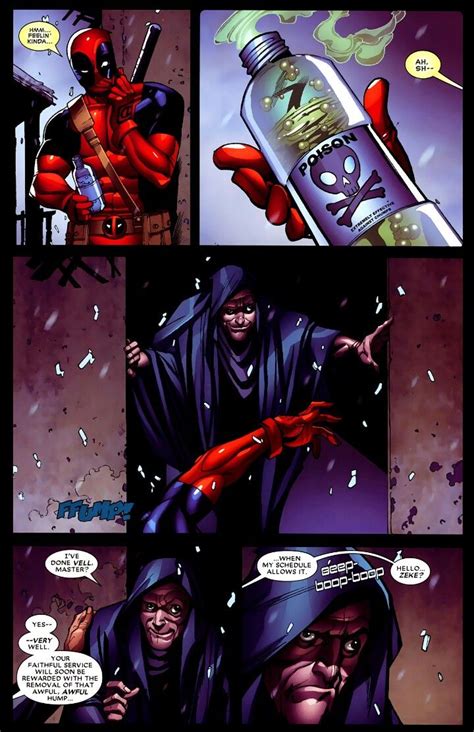 Deadpool Poison Immunity Deadpool Marvel Darth