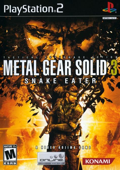 Metal Gear Solid 3 Snake Eater For Playstation 2 2004 Rating Systems