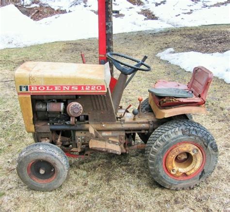 Old Bolens Tractor Parts