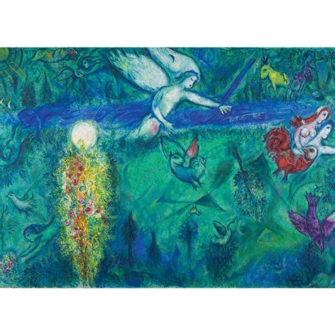 Affiche Marc Chagall Adam Et Eve Chassés Du Paradis Boutiques De Musées