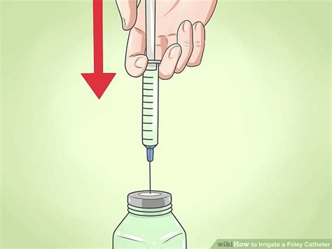 How To Irrigate A Foley Catheter With Pictures Wikihow