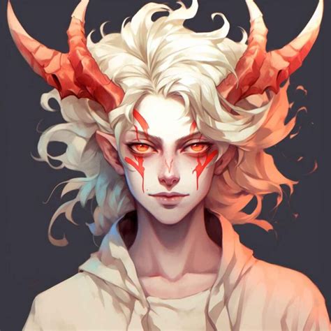 Horned Manga Demon Character Prompt Library