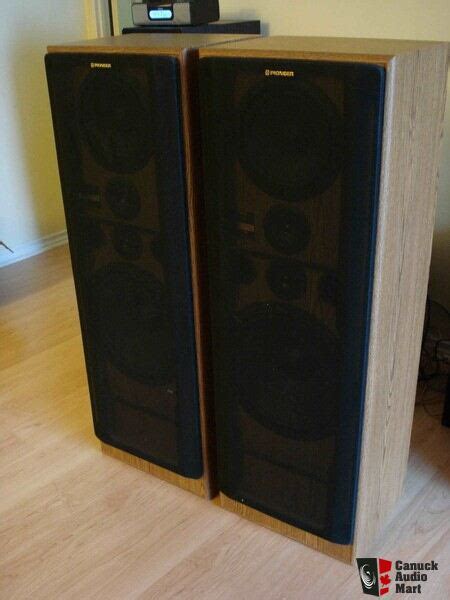 Pioneer 4 Way Floor Speakers Cs K735 150w For Sale Canuck Audio Mart