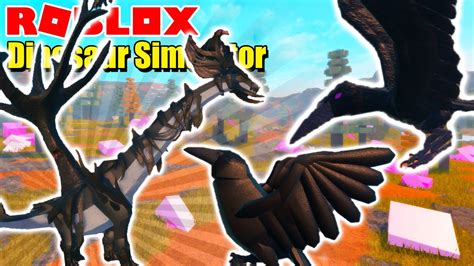 Roblox Dinosaur Simulator How To Get 3 New Skins Crow Raven And