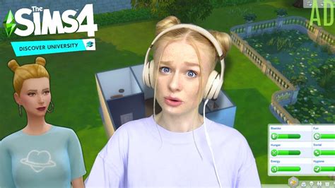 I Try Playing Sims 4 Discover University For First Time Youtube
