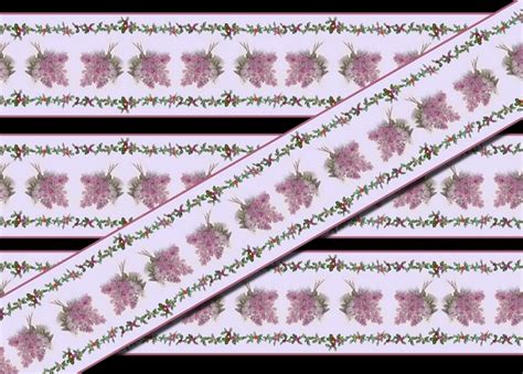 Free Download Cream And Lavender Heirloom Lilacs Wallpaper Border