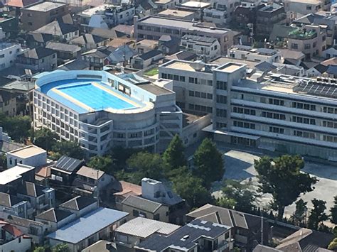 High Schools In Tokyo Have Rooftop Pools Rjapanpics
