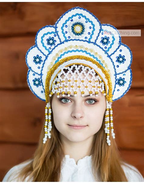 Russian Tiara Kokoshnik Elena Headpiece Diy