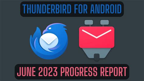 Tux Machines — Thunderbird For Android K 9 Mail June 2023 Progress