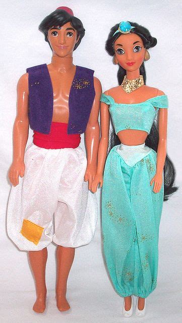 Original Aladdin And Jasmine Barbie Dolls Childhood Memories 90s