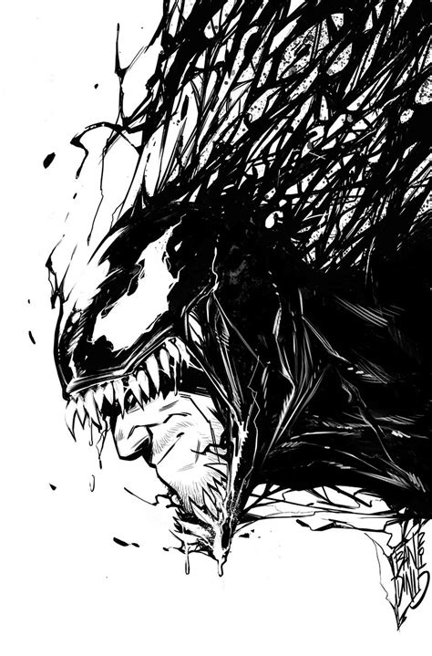 Venom By Michelebandini Marvel Villains Marvel Art Venom Art