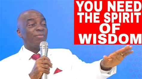 The Spirit Of Wisdom Bishop David Oyedepo Newdawntv July 2020