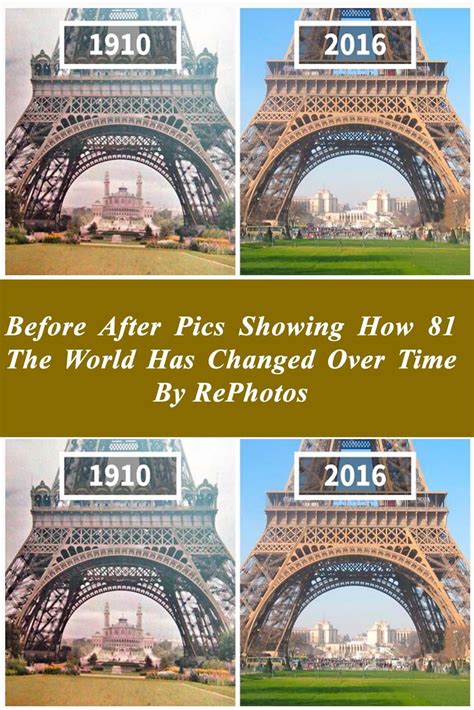 81 Before And After Pics Showing How The World Has Changed Over Time By