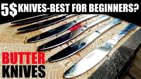 Best Throwing Knives For Beginners Under 5 Butter Knives Tutorial