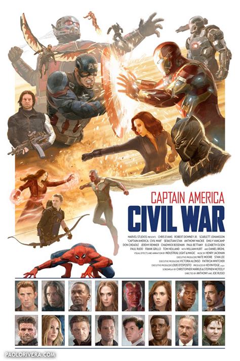Captain america the winter soldier (2014) 35 x 50 poster maniacman. CAPTAIN AMERICA: CIVIL WAR Poster Made Exclusively For ...