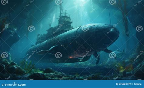 Submerged Wonders A Photorealistic 8k Artistic Take On Underwater Life