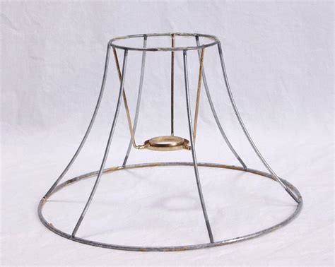 lamp shade wire frame lamp harp diy kit 6 sided vintage