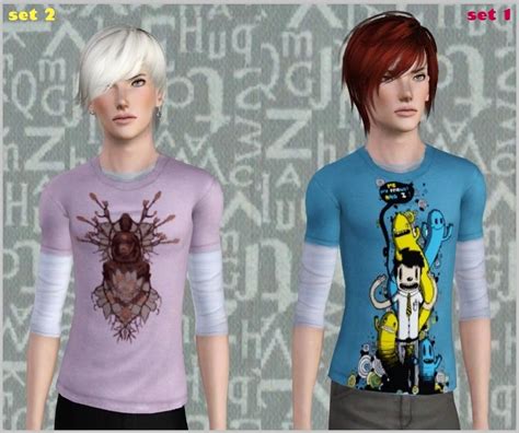 Mod The Sims Layered Shirts V2
