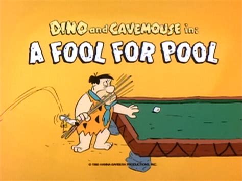 A Fool For Pool The Flintstones Fandom
