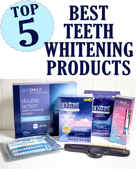 Discover 5 Best Teeth Whitening Products Six Clever Sisters