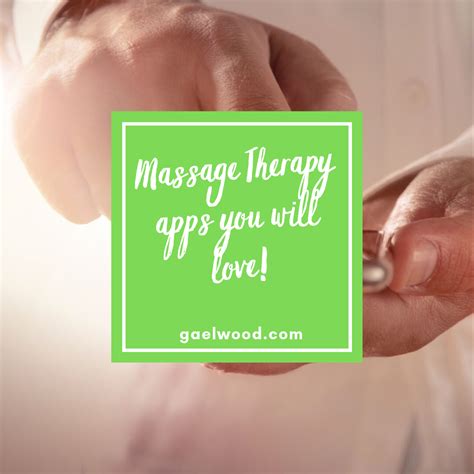 10 Massage Therapy Apps You Will Love Massage Therapy Massage