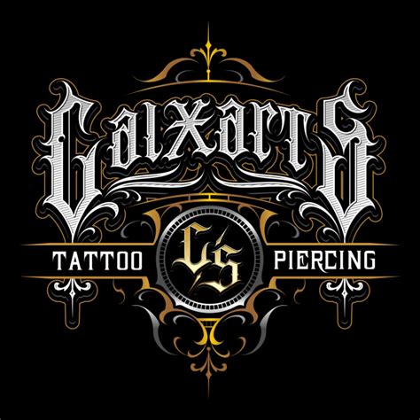 Custom Lettering Tattoo Logo Design Caligraphy Barbershop Ink By Dodydaka