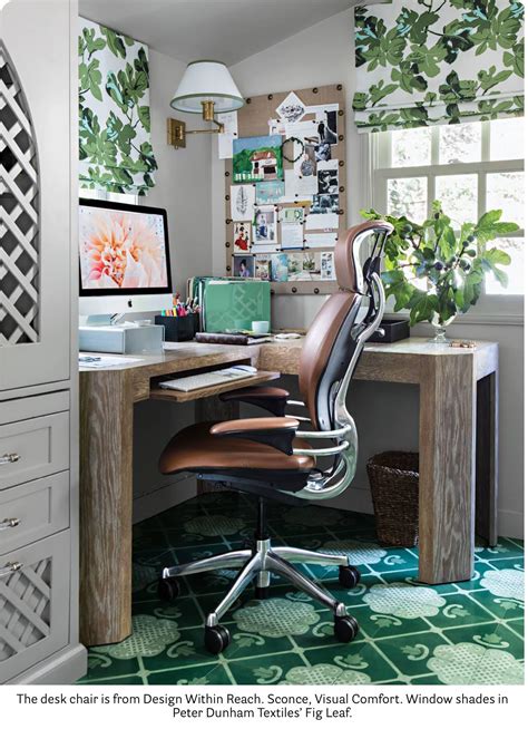 Some Good Ideas Here For Carving Out Nice Looking Office Space In