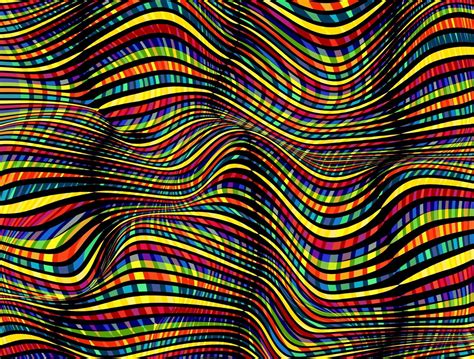 Abstract Wave Zebra Pattern Background Vector Illustration 2849184