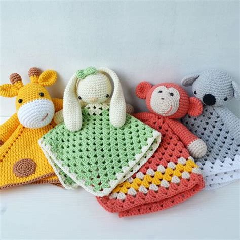 mantas de apego en crochet para bebes crochetisimo