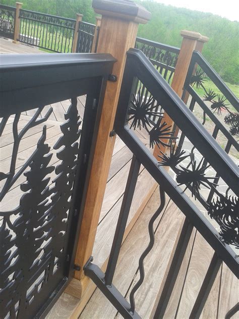 Custom Metal Porch Railing Railing Design