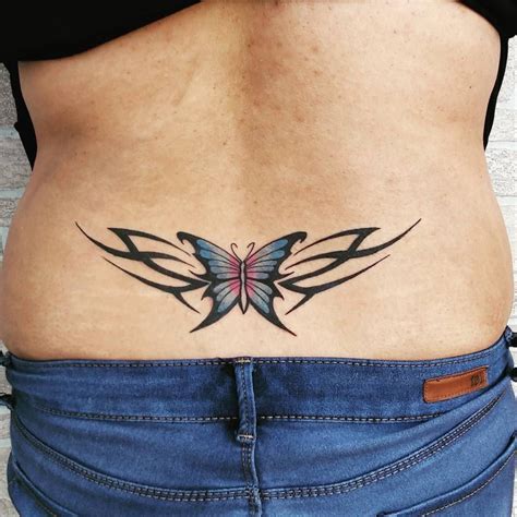 Sharp Butterfly Tramp Stamp Tattoos Tramp Stamp Tattoos Picture